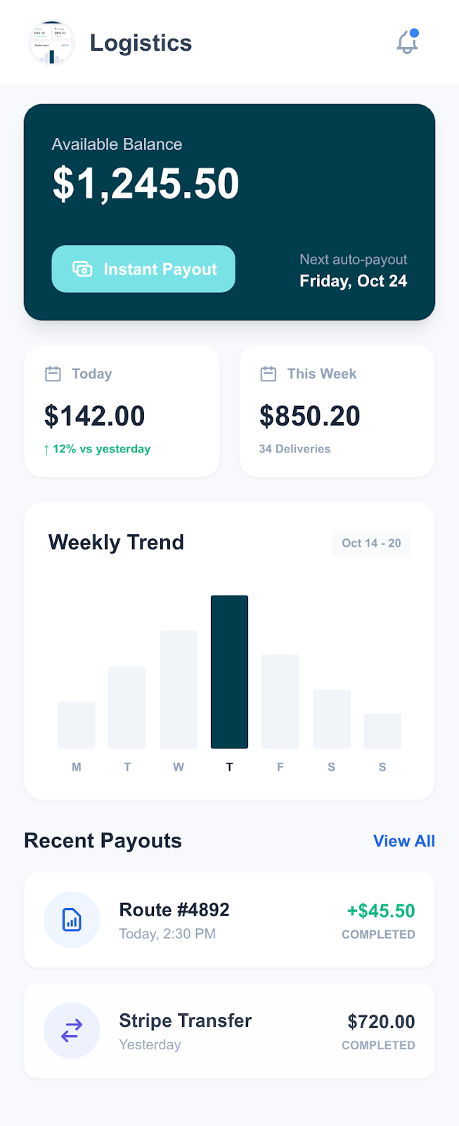 Logistics App