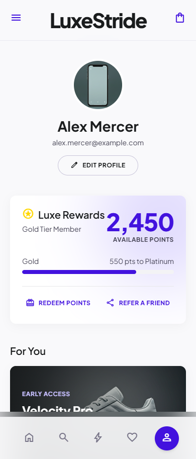 Product detail with reviews